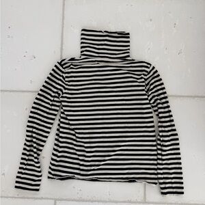 KULE Cotton Long-Sleeve Turtleneck Top